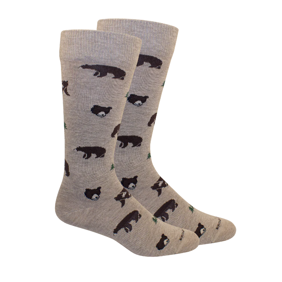 Brown Dog Socks