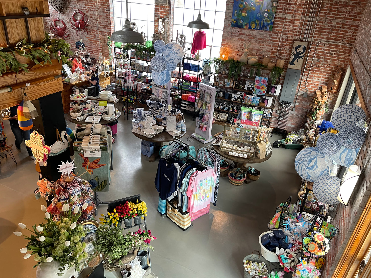 Shopping at Inner Banks Mercantile.