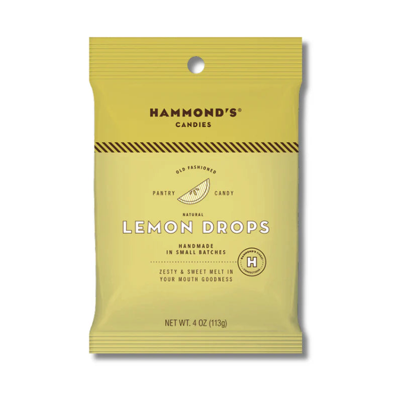 Hammond's Hard Candies Natural Lemon Drops