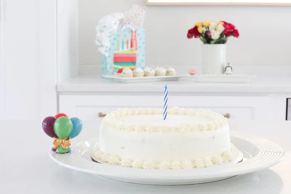 Nora Fleming Pinstripes Round Server B9