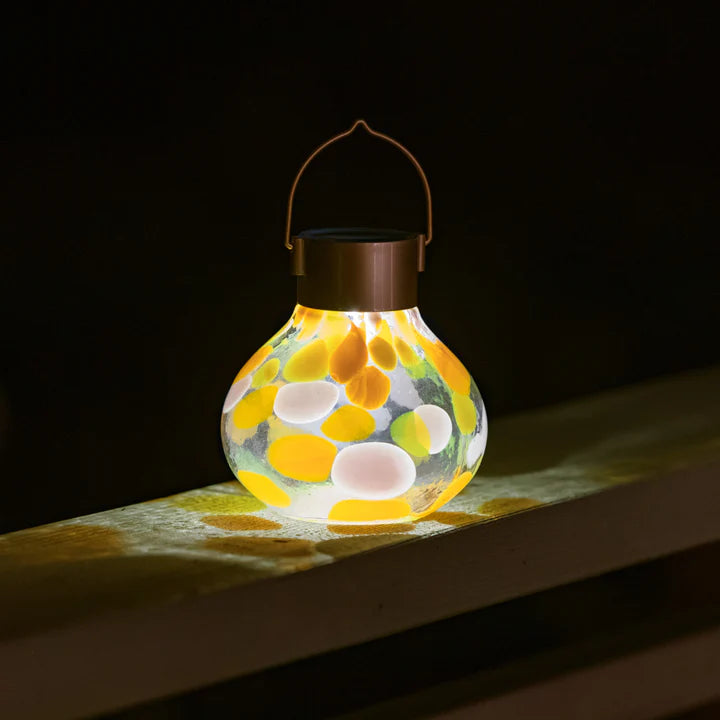 Allsop Solar Glass Tea Lantern