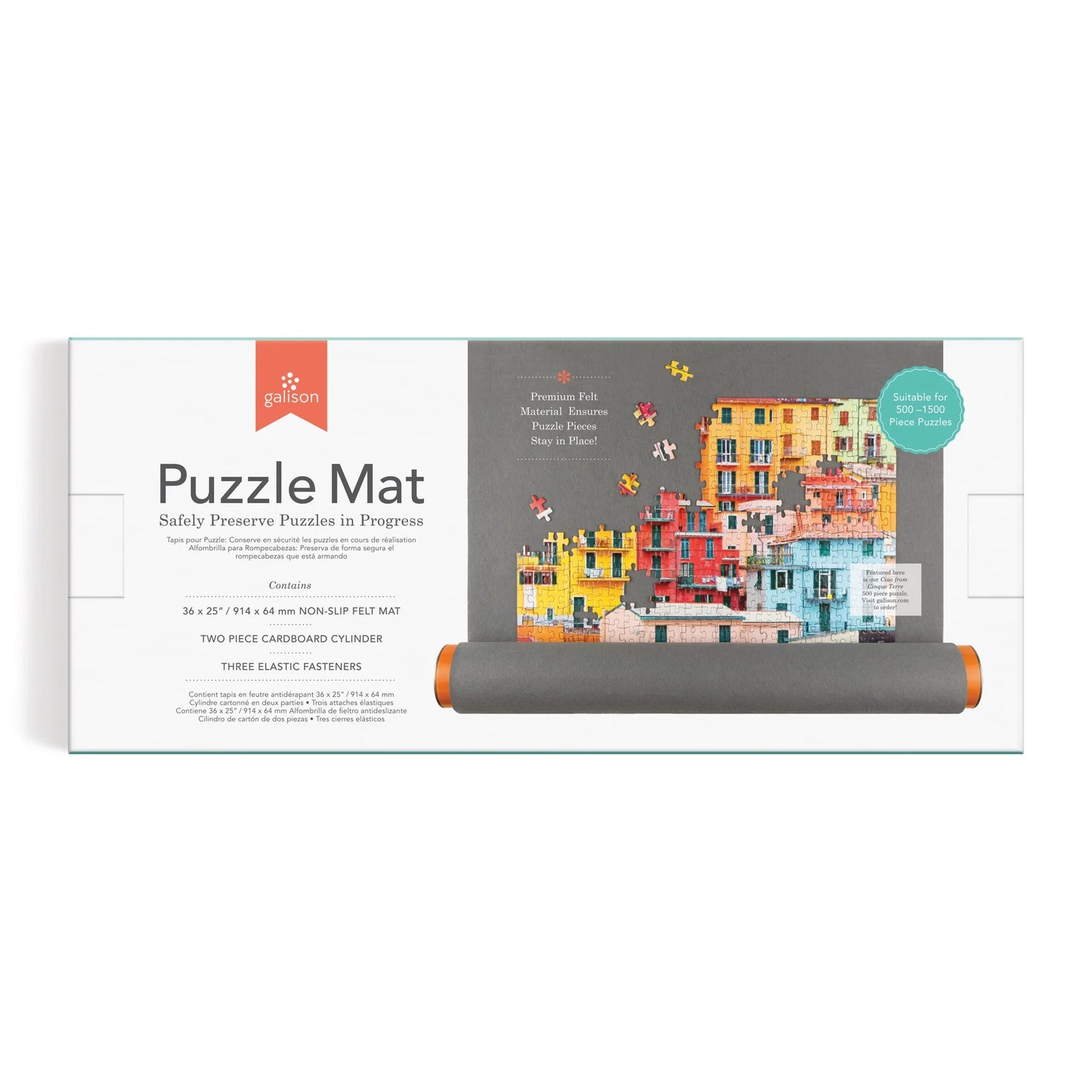 Galison 1500 Piece Puzzle Mat