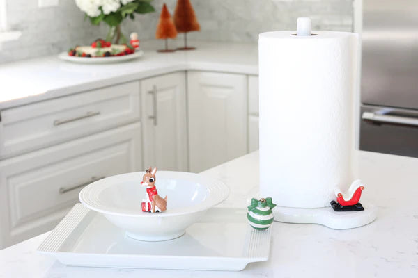 Nora Fleming Pinstripe Melamine Paper Towel Holder MEL03