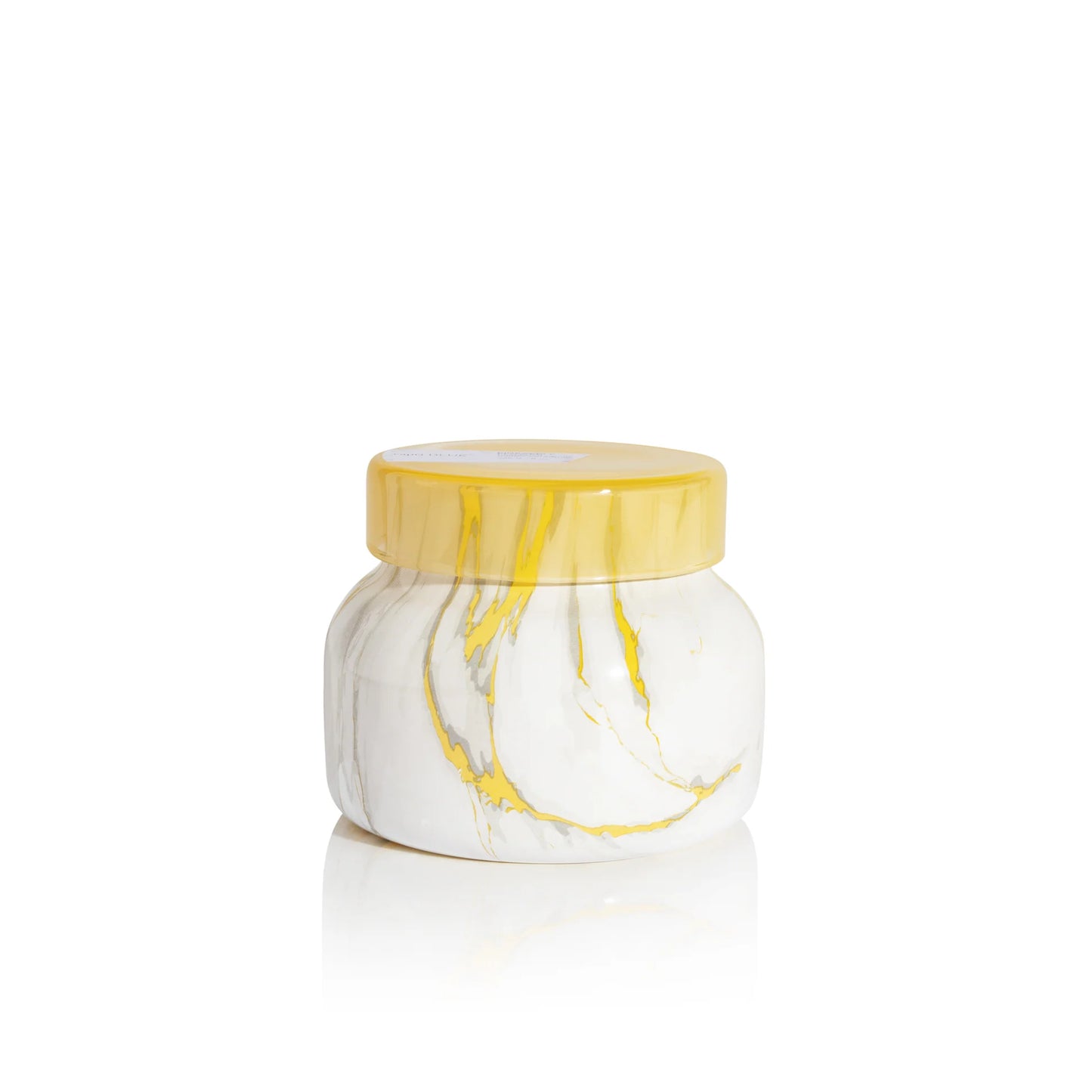 Capri Blue Pineapple Flower Modern Marble Collection