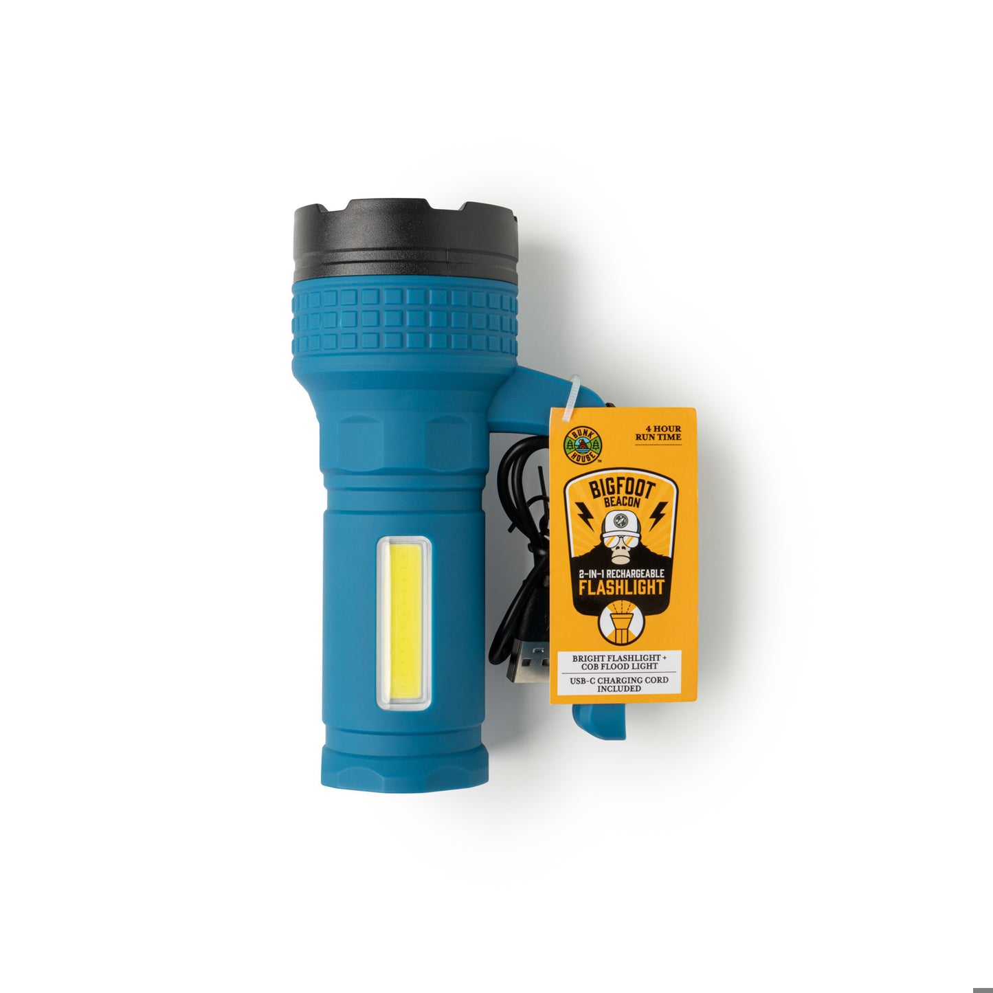 DM Merchandising Bunkhouse 2-in-1 Rechargable Flashlight