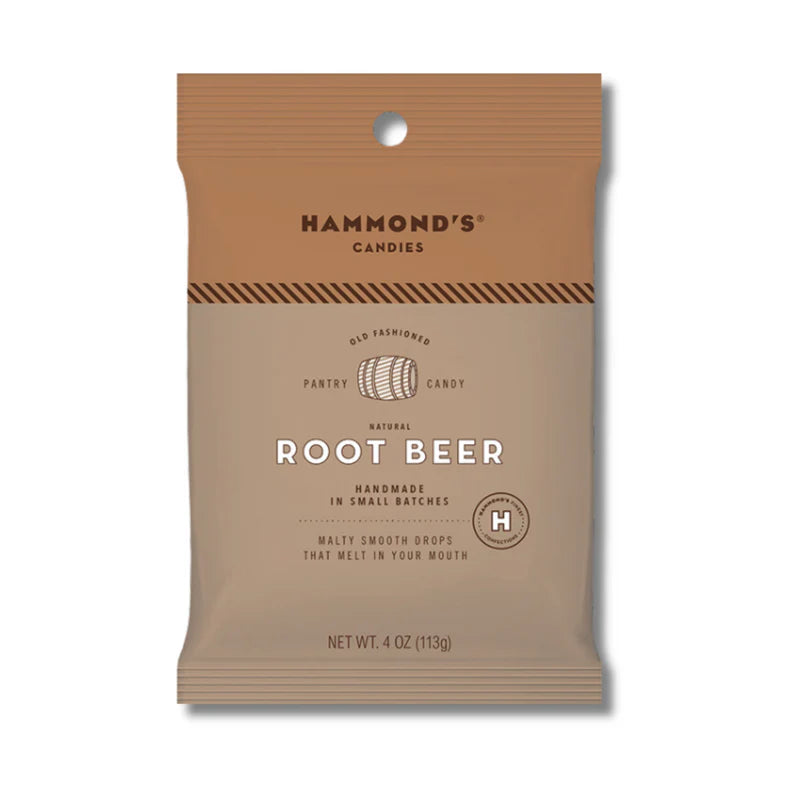 Hammond's Hard Candies Natural Root Beer Drops