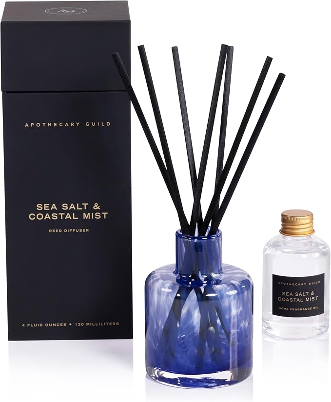 Zodax Apothecary Guild Opal Glass Reed Diffuser