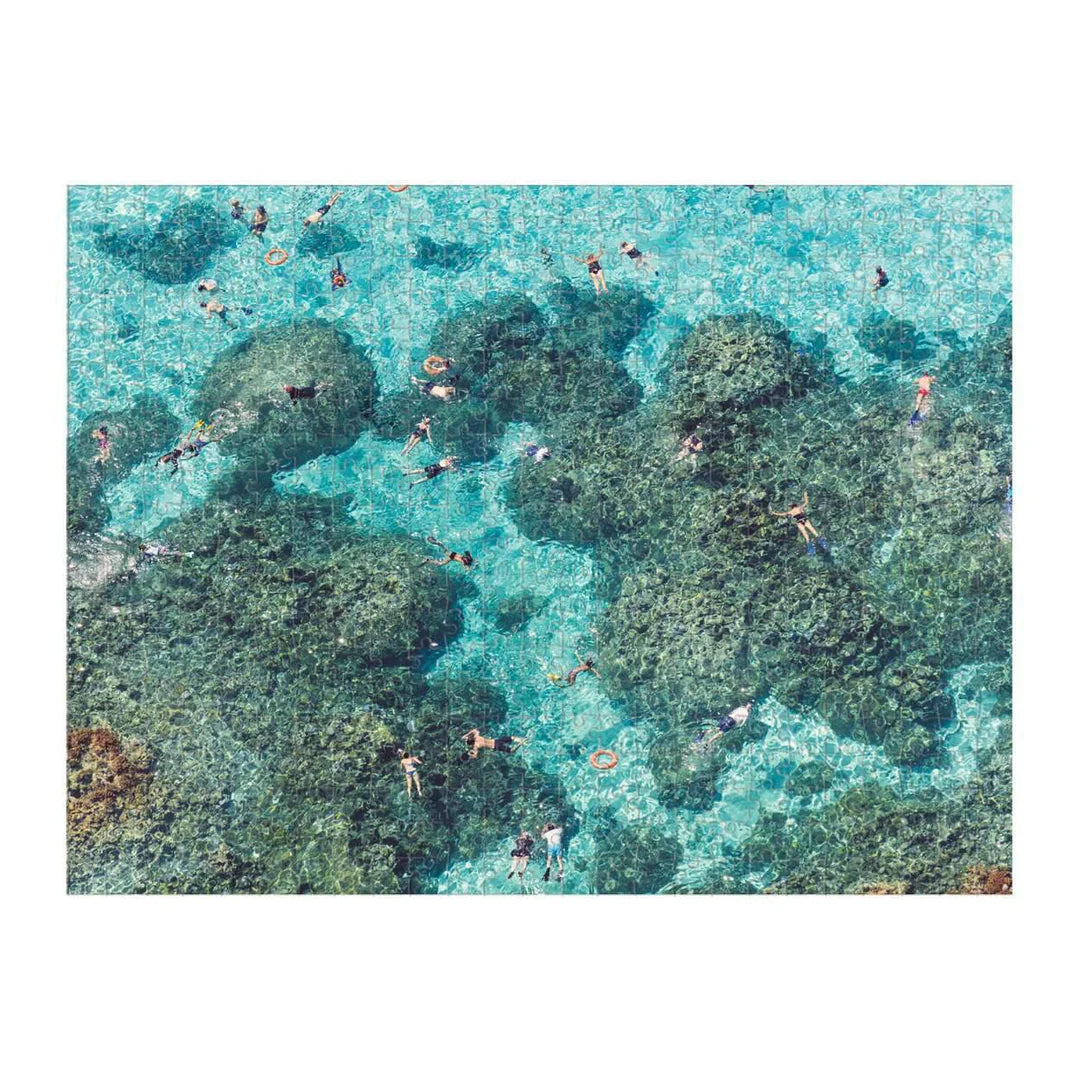 Galison Gray Malin "The Beach" Double-Sided 500 Piece Puzzle