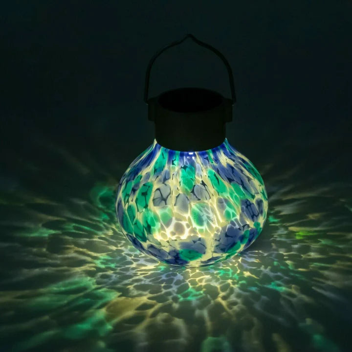 Allsop Solar Glass Tea Lantern