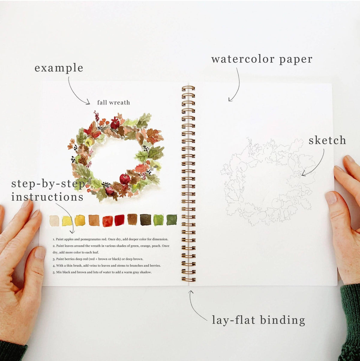Emily Lex Studio Autumn Watercolor Workbook