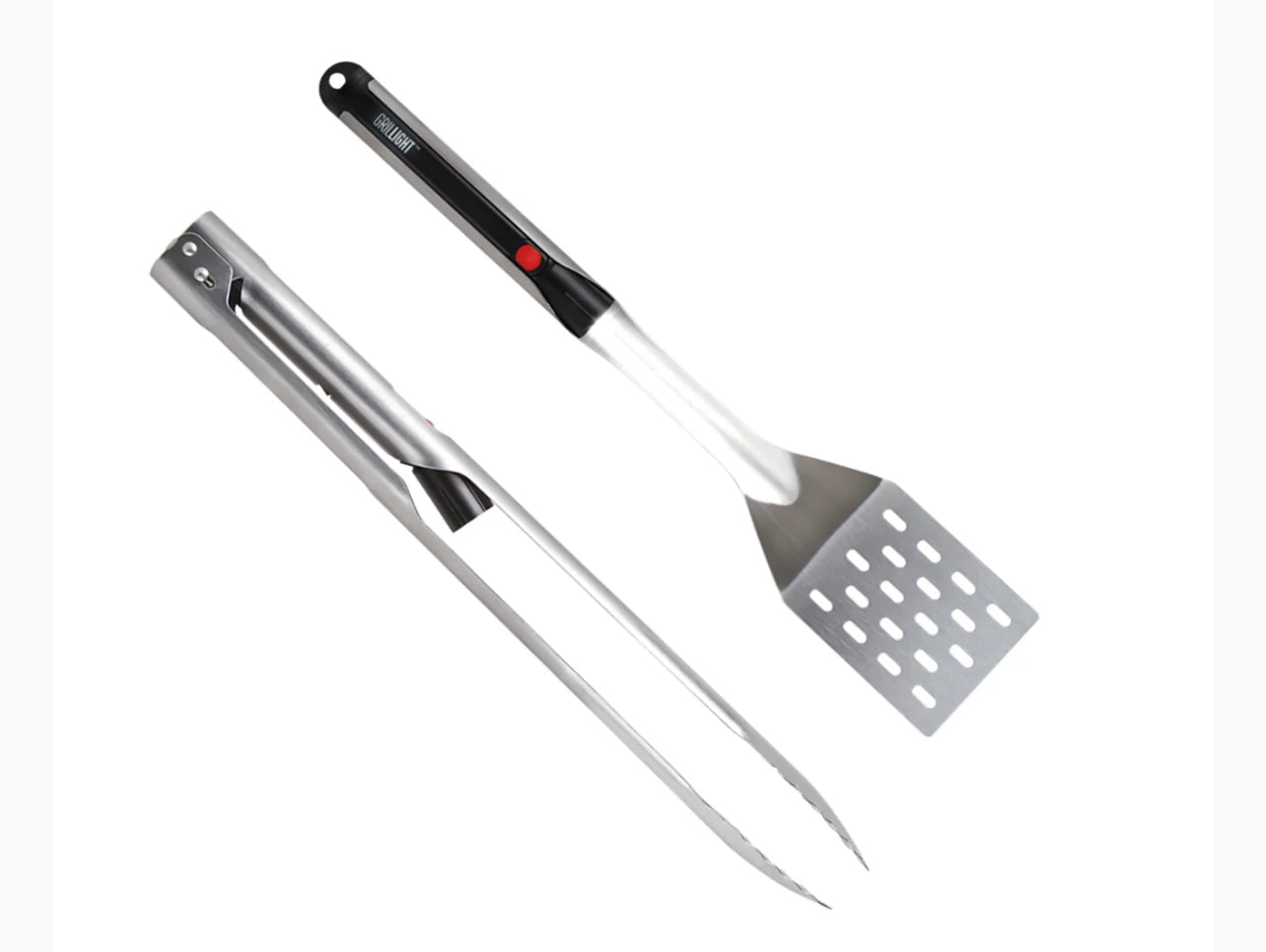 Grillight 2-Piece Gift Set - LED Spatula & Smart Tongs Combo