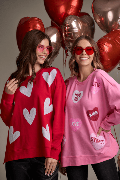 Mudpie Valentine's Sweatshirt