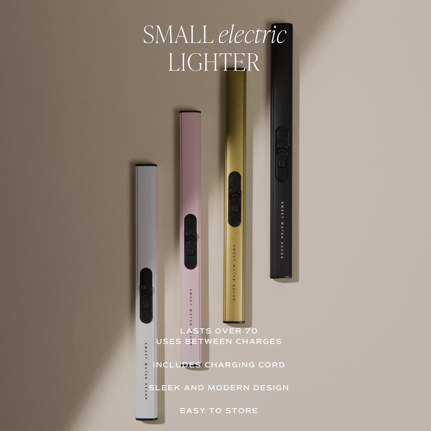 Sweet Water Decor Rechargeable Electric Lighter