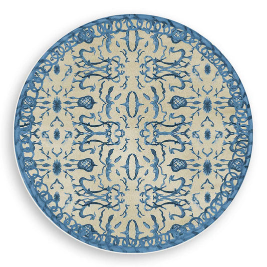 French Graffiti Vinyl Placemat