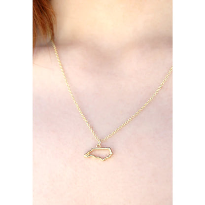 Lucky Feather State Necklace - NC