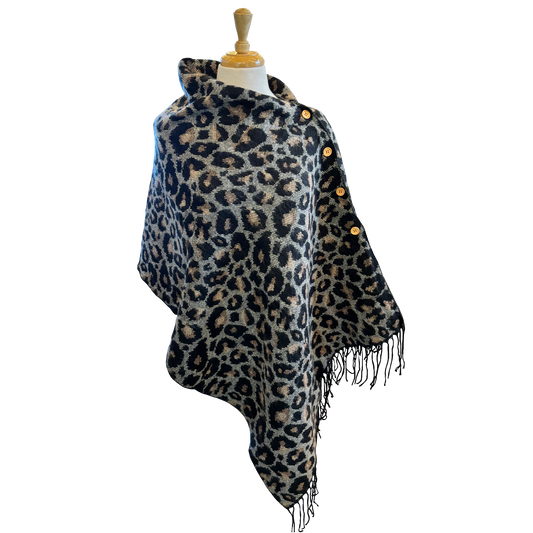 Top It Off 3-in-1 Leopard Wrap