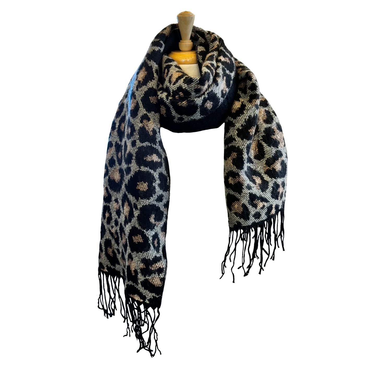 Top It Off 3-in-1 Leopard Wrap