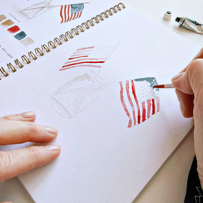 Emily Lex Studios Americana Watercolor Workbook