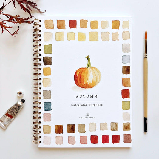 Emily Lex Studio Autumn Watercolor Workbook