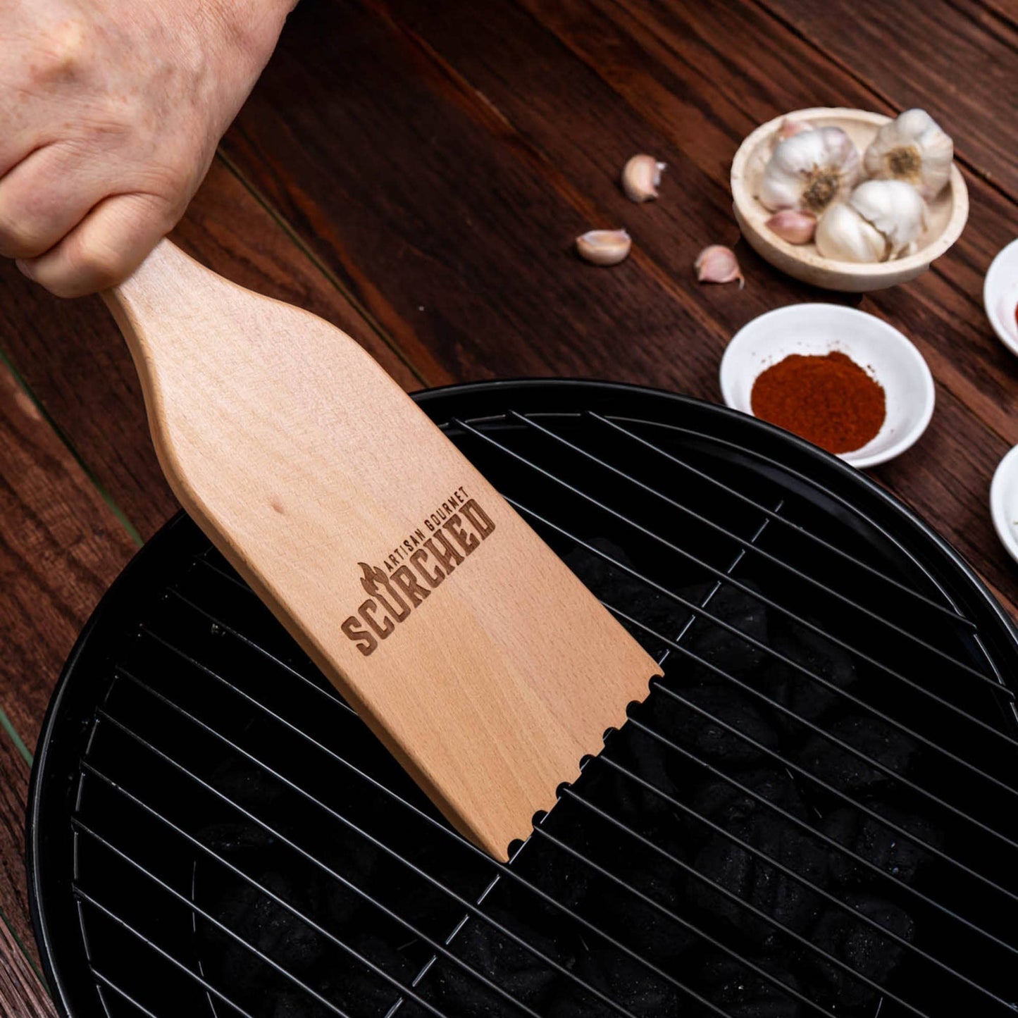 Scorched GrateMate Scraper | Bristle-Free Grill Cleaner