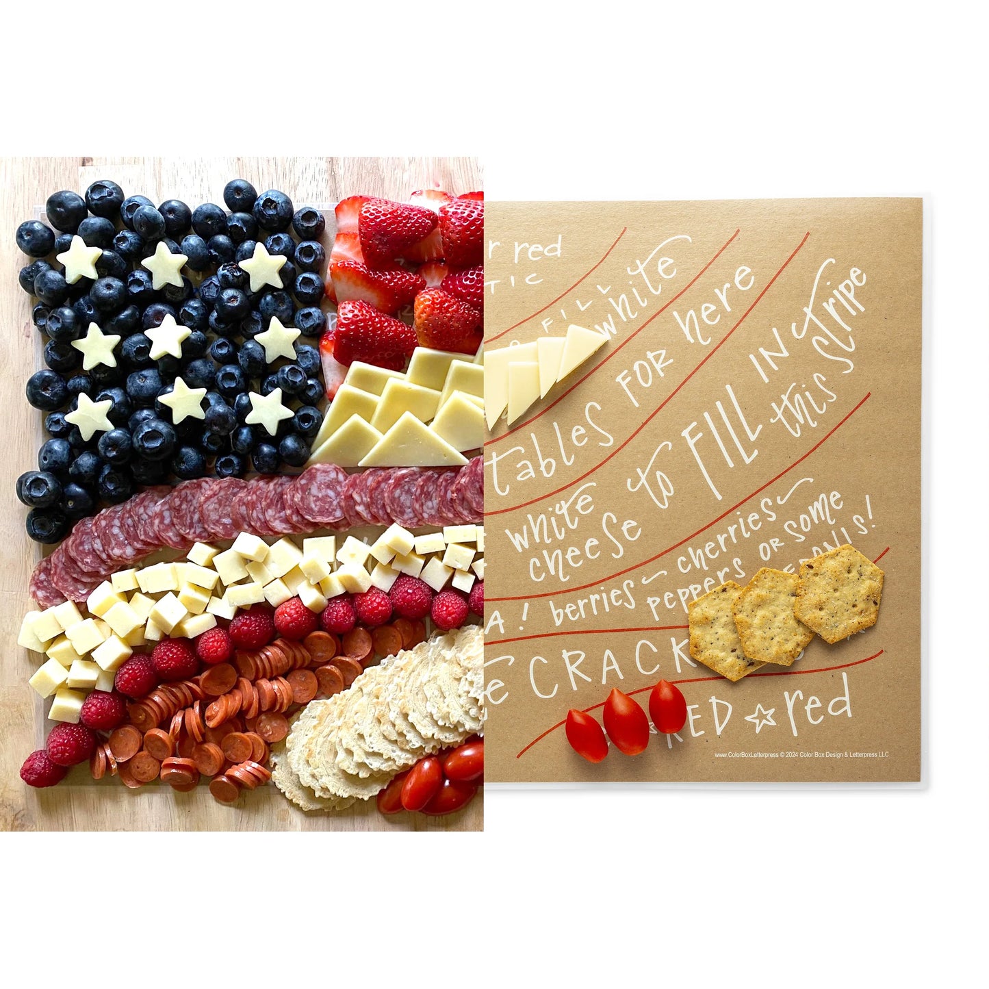 Color Box Design Charcuterie Cheat Sheet