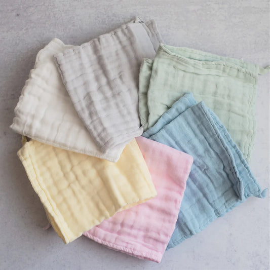 LollyBanks Baby Washcloth 6 Pack