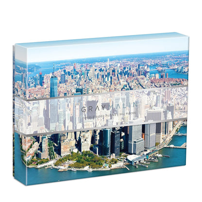 Galison Gray Malin New York City 500 Piece Double-Sided Puzzle