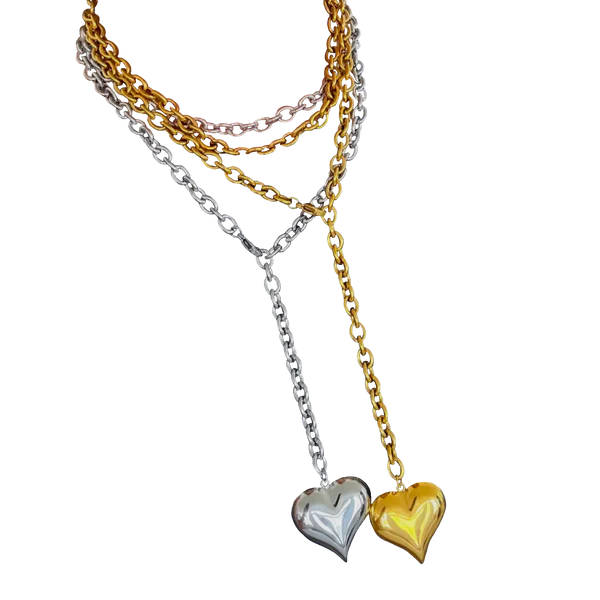 Puffy Heart Necklace