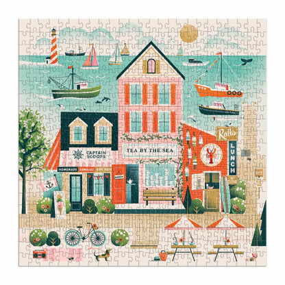 Galison Beside the Sea 500 Piece Puzzle