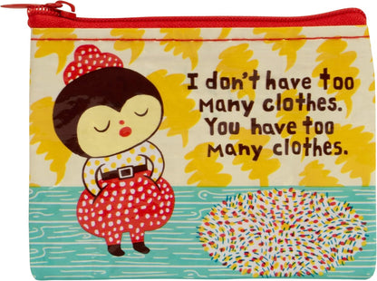 Blue Q Coin Purse